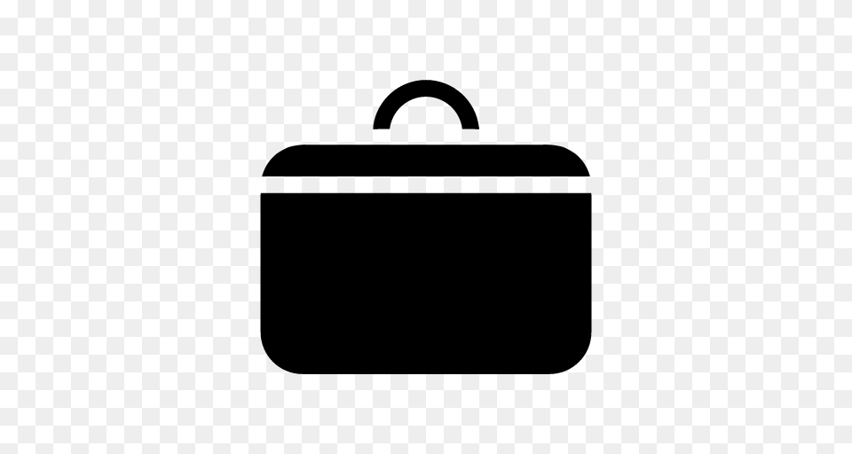 Briefcase Icon, Gray Free Png