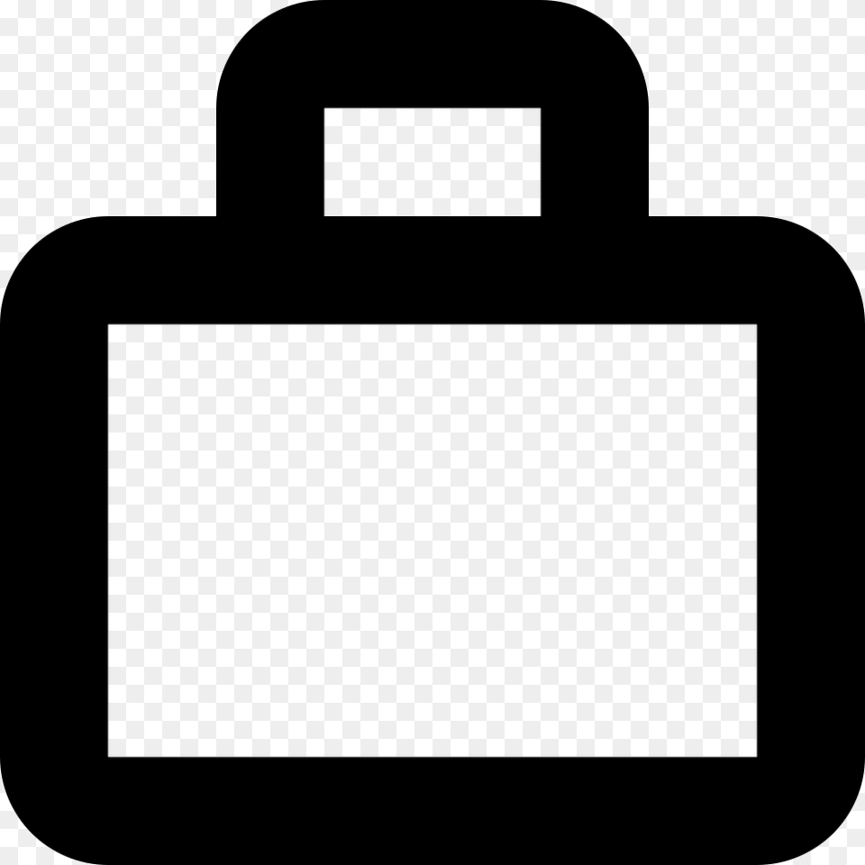 Briefcase Outline Symbol Svg Icon Briefcase Outline, Bag, First Aid Free Transparent Png