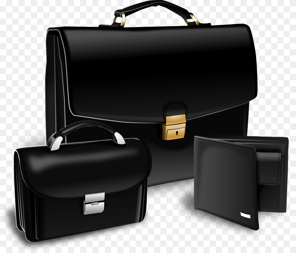 Briefcase Purse And Wallet Clipart, Bag Png