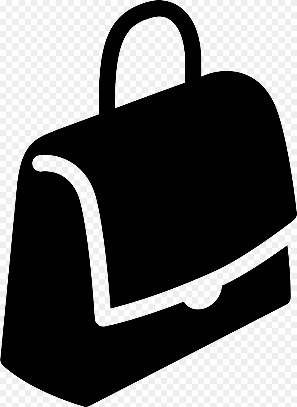 Briefcase Vector Bag, Gray Free Png