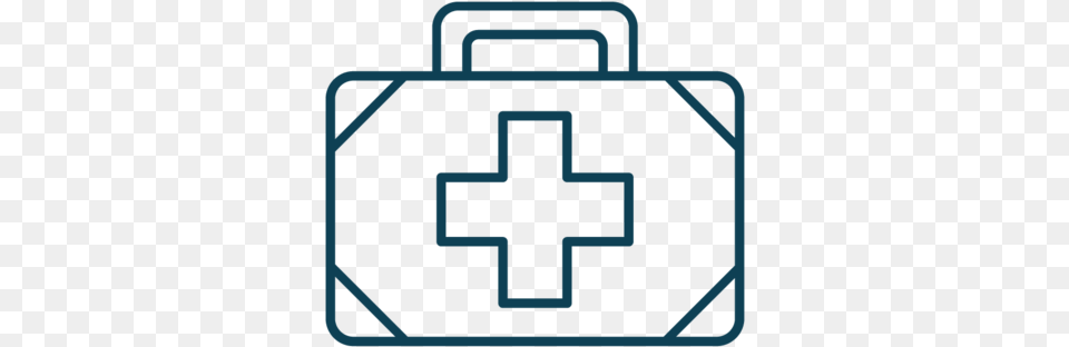 Briefcase With Medical Cross Representing Medical Negligence Bond Certificate Bond Icon, First Aid Free Png Download