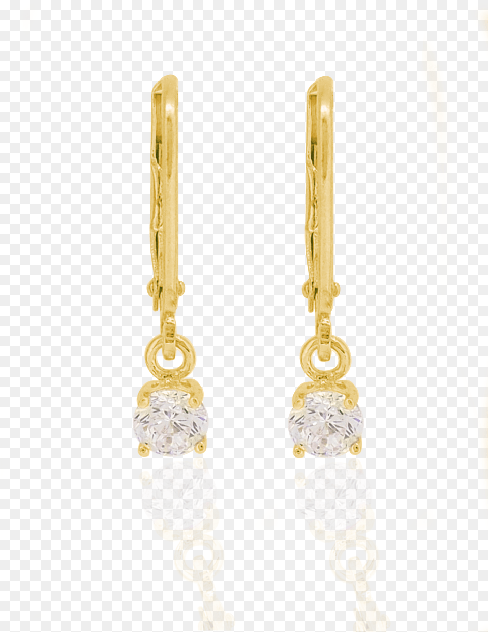 Brienne Simple Drop Hook Earrings In Gold Earrings, Accessories, Earring, Jewelry, Diamond Free Png