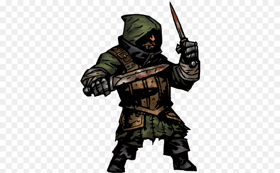 Brigand Cutthroat Darkest Dungeon Brigand Raider Art, Adult, Male, Man, Person Png Image