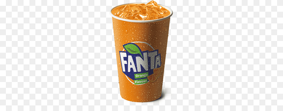 Bright And Bubbly Fanta Soda In Cup, Cream, Dessert, Food, Ice Cream Png Image