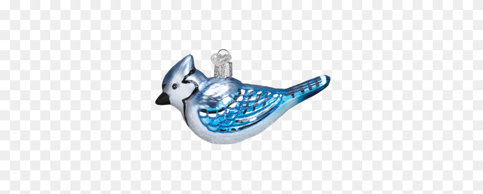 Bright Blue Jay Ornament Old World Christmas, Animal, Bird, Blue Jay, Bluebird Png