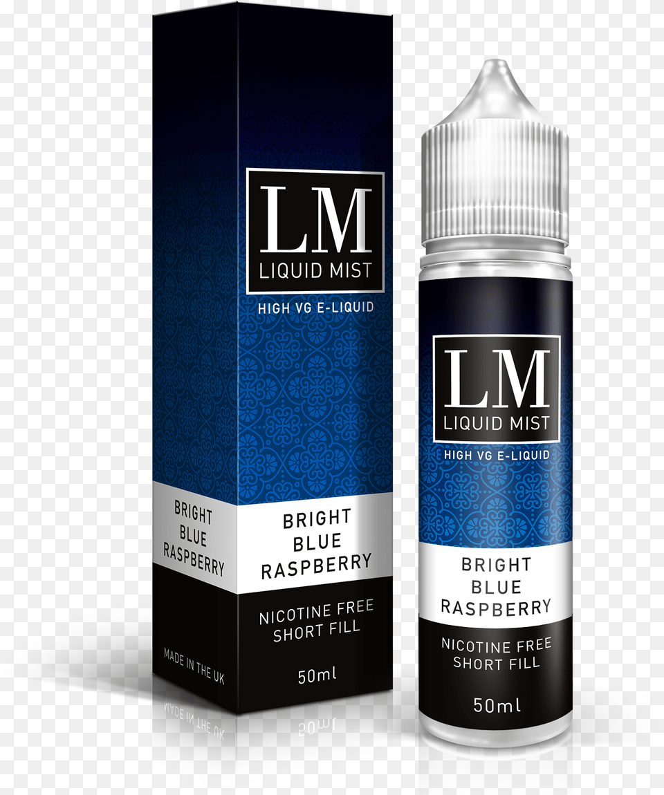 Bright Blue Raspberry Solution, Bottle, Cosmetics, Shaker, Aftershave Free Transparent Png