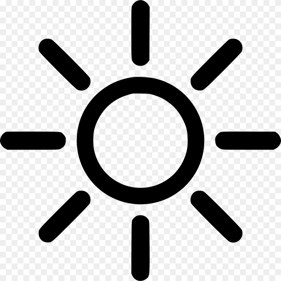 Bright Brightness Color Ink Print Function Icon Brightness Free Png