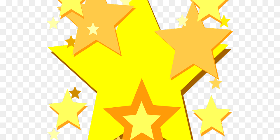 Bright Clipart Shining Star Hnh Ng Ngi Sao Vng, Star Symbol, Symbol Free Png