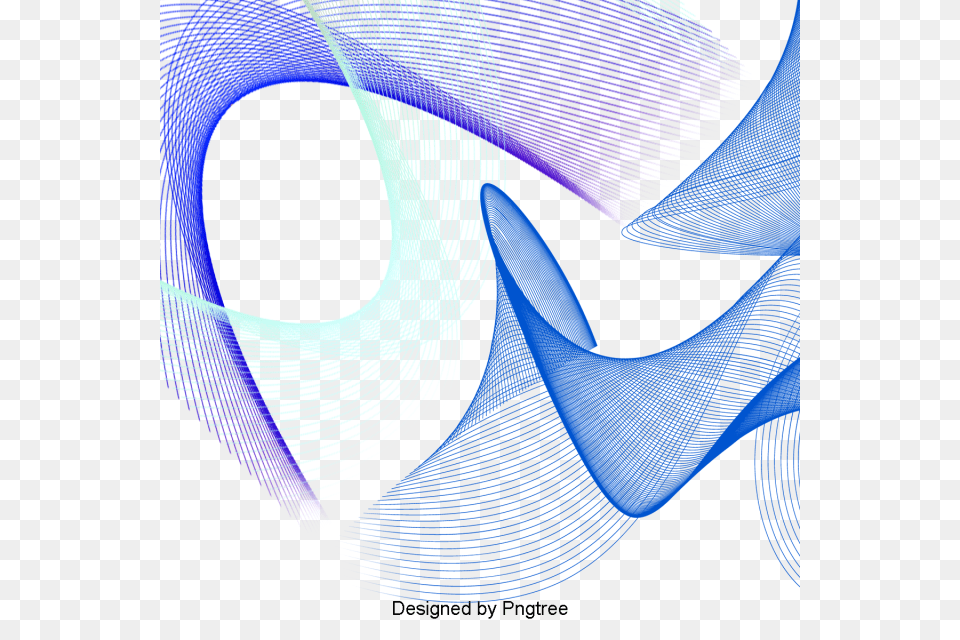Bright Color Fantasy Line Curve Technology Colorful Fantasy, Art, Graphics, Pattern, Accessories Png Image