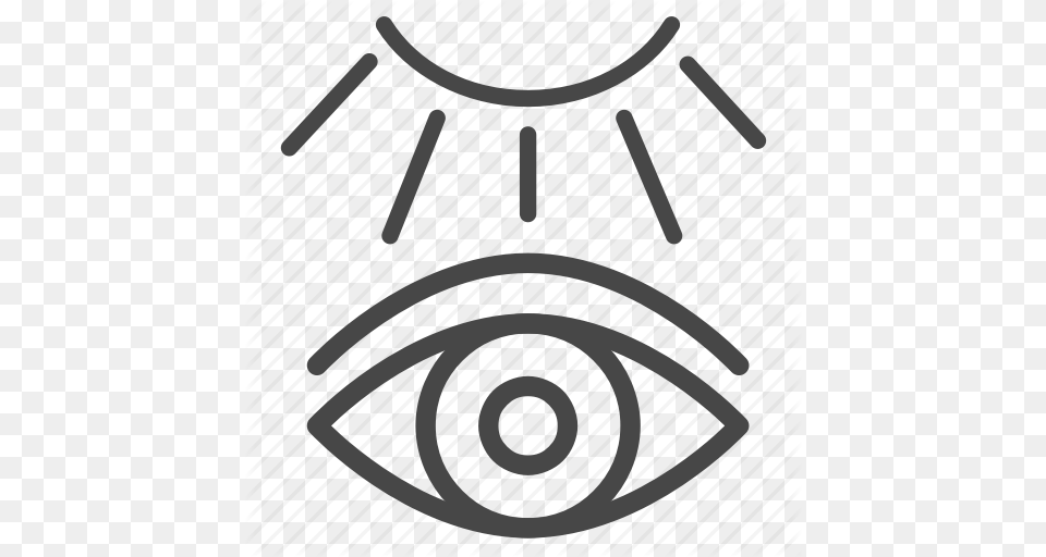 Bright Damage Eye Glare Hazard Light Icon, Spiral Free Png
