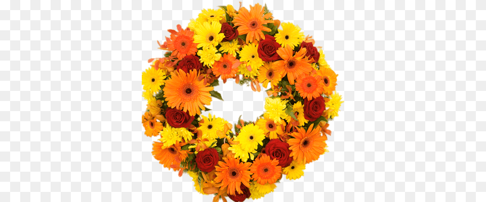 Bright Funeral Wreath, Flower, Flower Arrangement, Flower Bouquet, Plant Free Png