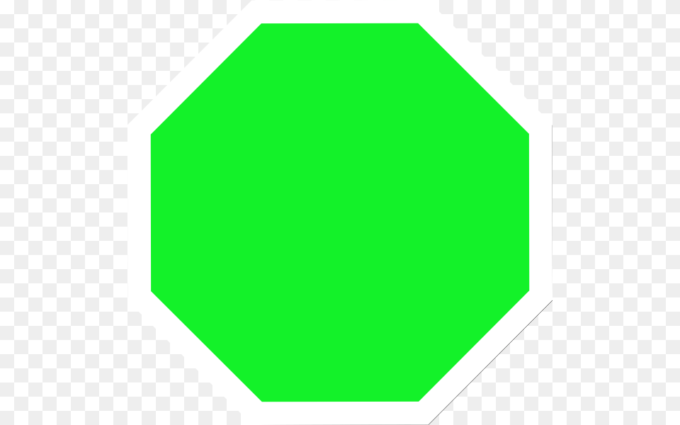 Bright Green Stop Sign Clip Arts For Web, Symbol, Road Sign, Stopsign Png