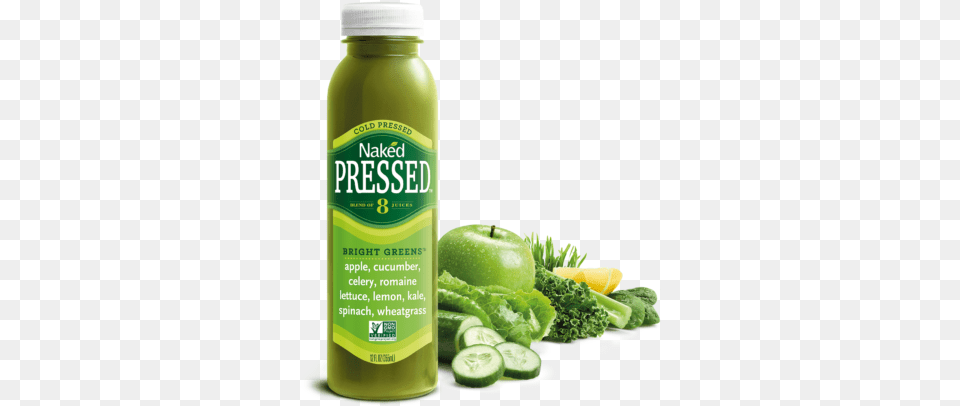 Bright Greens Naked Pressed Juice Bold Beet 12 Fl Oz Bottle, Beverage, Apple, Food, Fruit Free Png Download
