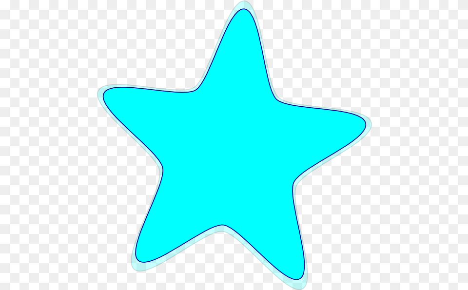 Bright Neon Blue Star Clip Art Neon Stars Clip Art, Star Symbol, Symbol Free Png