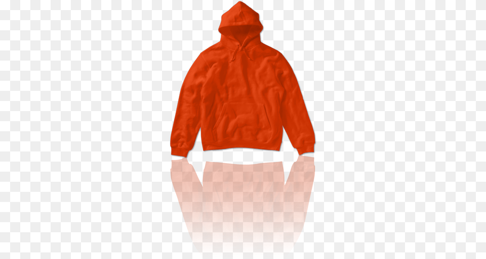 Bright Orange Hoodie, Sweatshirt, Sweater, Knitwear, Jacket Free Png Download