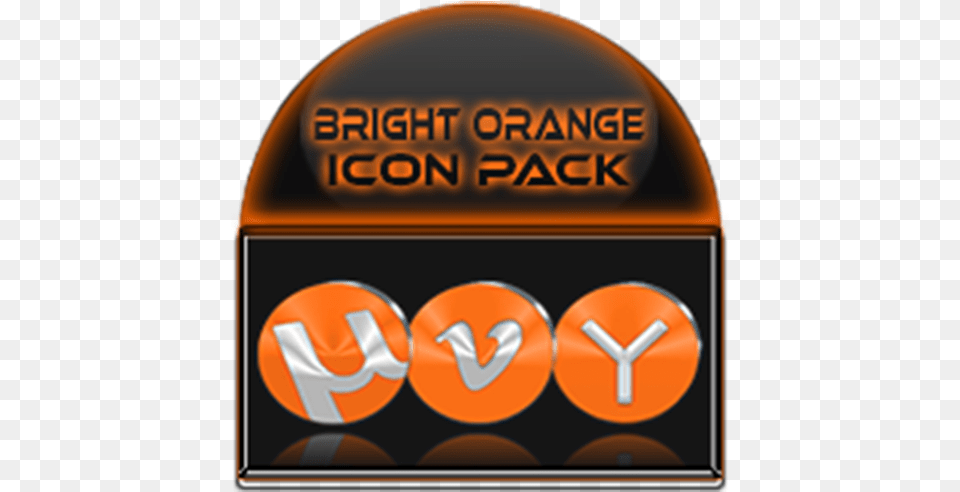 Bright Orange Icon Pack Language Free Png