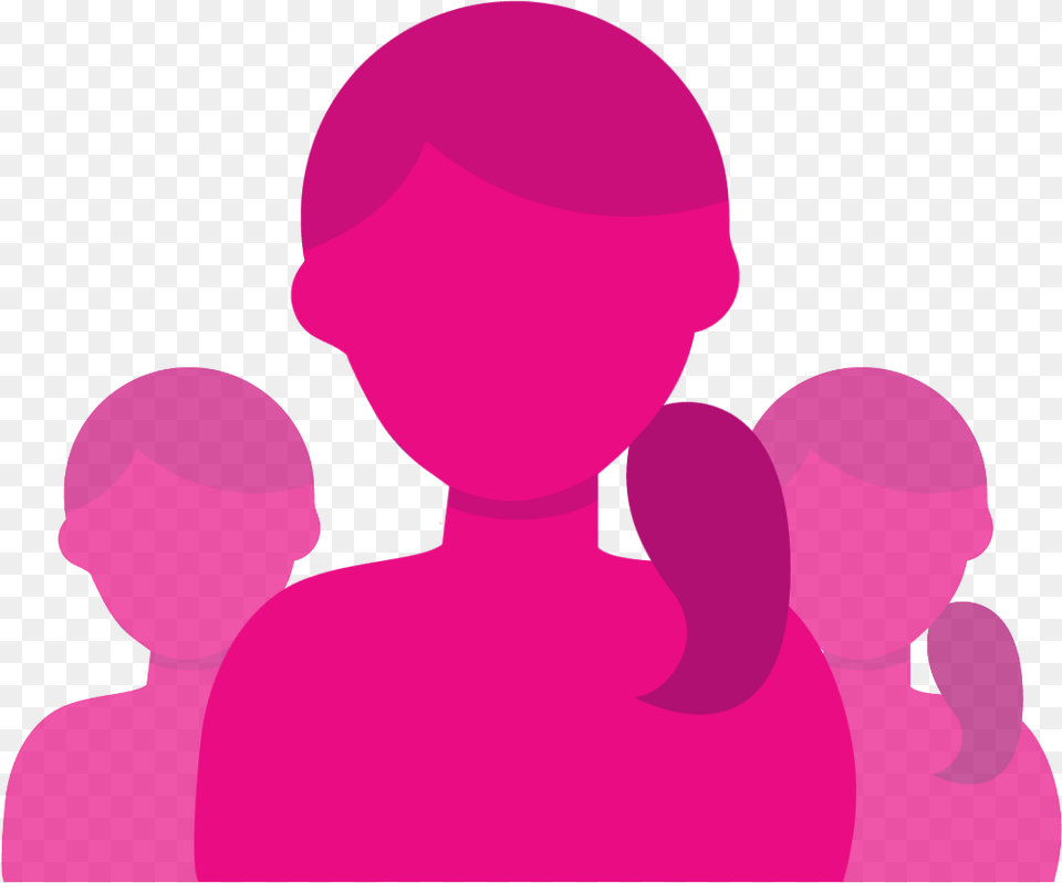 Bright Pink Breast And Ovarian Health Organization Lovely, Purple, Baby, Person Free Png Download