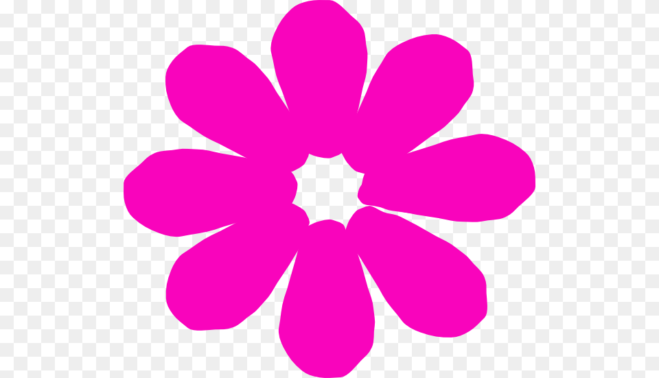 Bright Pink Daisy Clip Art, Plant, Flower, Petal, Anemone Png Image