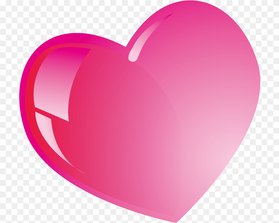 Bright Pink Heart Pink Heart Clipart, Astronomy, Moon, Nature, Night Free Transparent Png