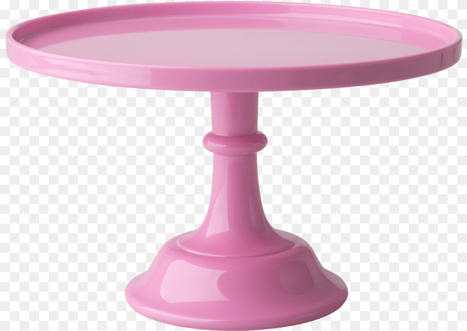 Bright Pink Melamine Cake Stand Plat Gateau Sur Pied Rose, Furniture, Table Free Transparent Png