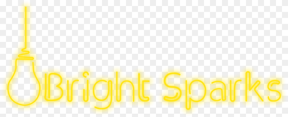 Bright Sparks Neon Sign, Logo Free Png