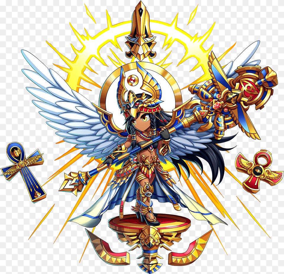 Bright Star Persenet Brave Frontier Wiki Fandom Brave Frontier Egyptian Units, Adult, Bride, Female, Person Free Png Download