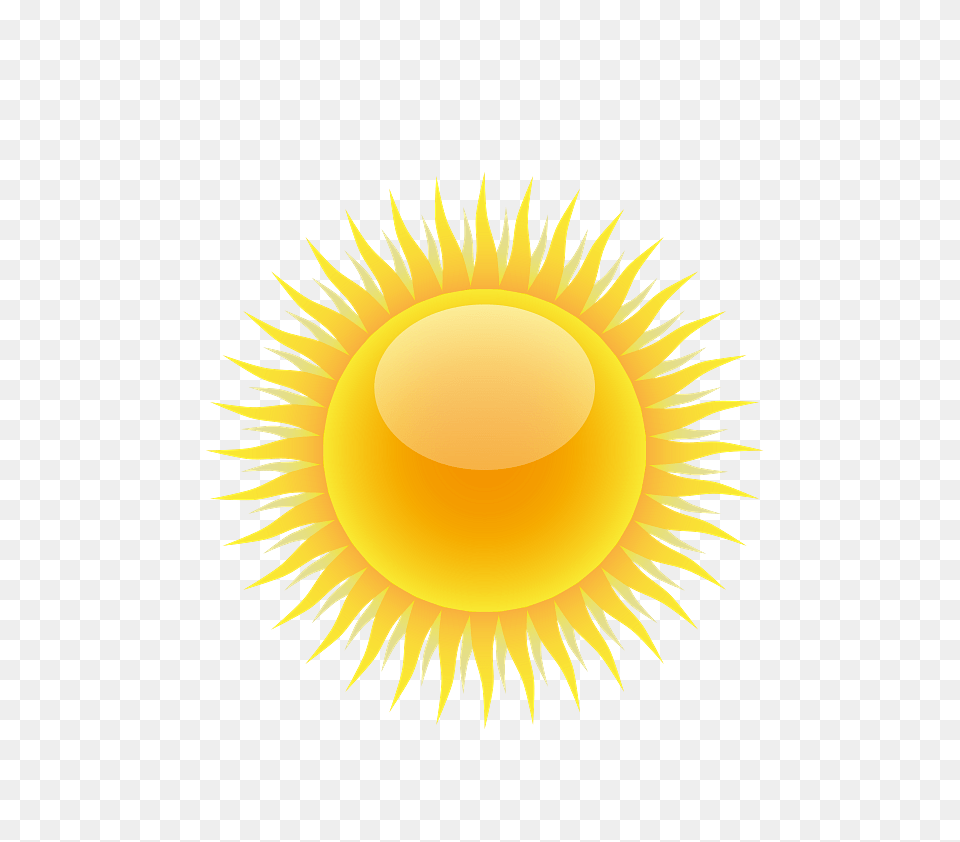 Bright Sun Yellow And Orange, Nature, Outdoors, Sky, Flower Free Transparent Png