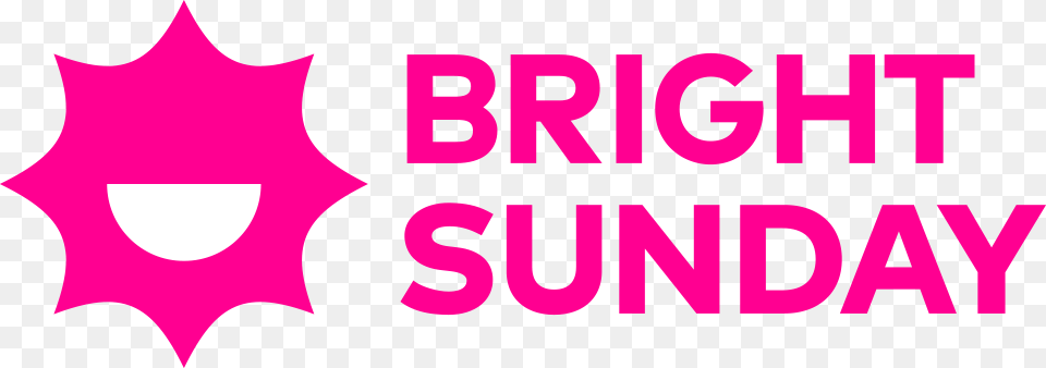 Bright Sunday Logo Bright Sunday Logo, Purple, Symbol Free Png