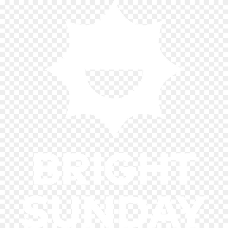 Bright Sunday Logo White Poster, Cutlery Png Image