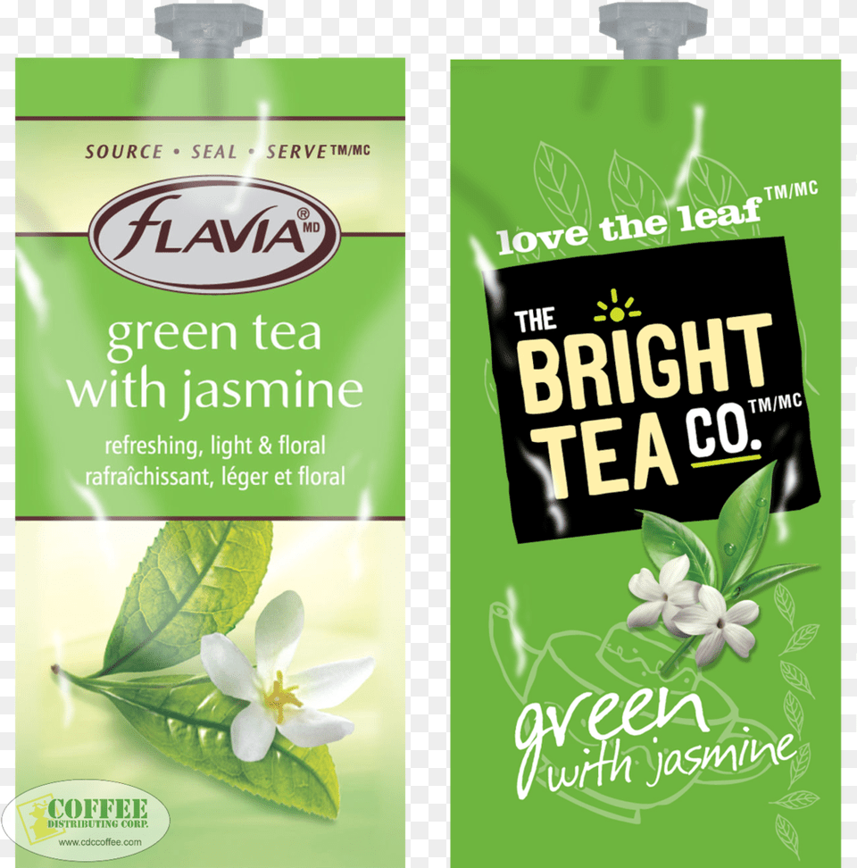 Bright Tea Green With Jasmine Bright Tea Co Green With Jasmine 20 Pack, Advertisement, Herbal, Herbs, Plant Png
