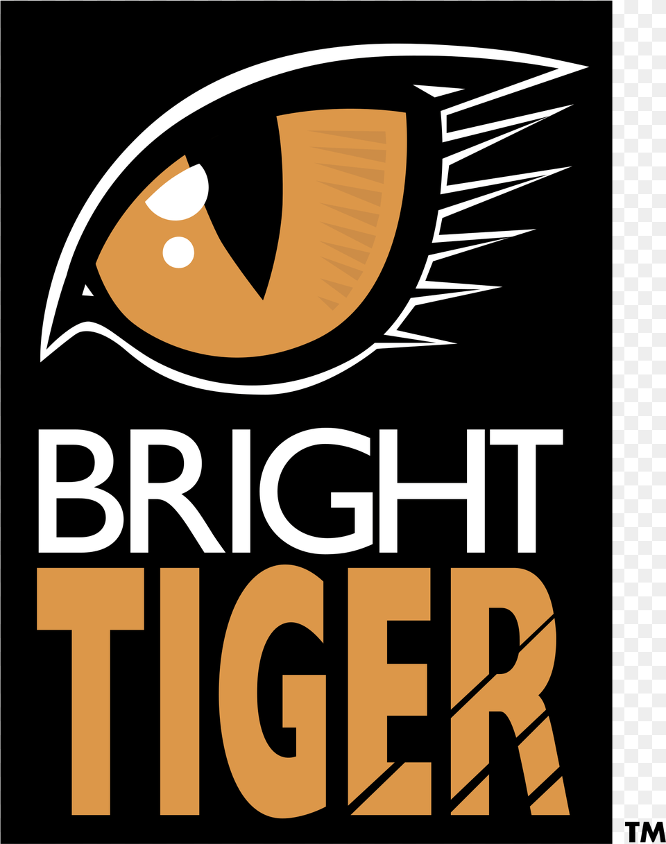 Bright Tiger 01 Logo Transparent Illustration, Advertisement, Book, Publication, Poster Png
