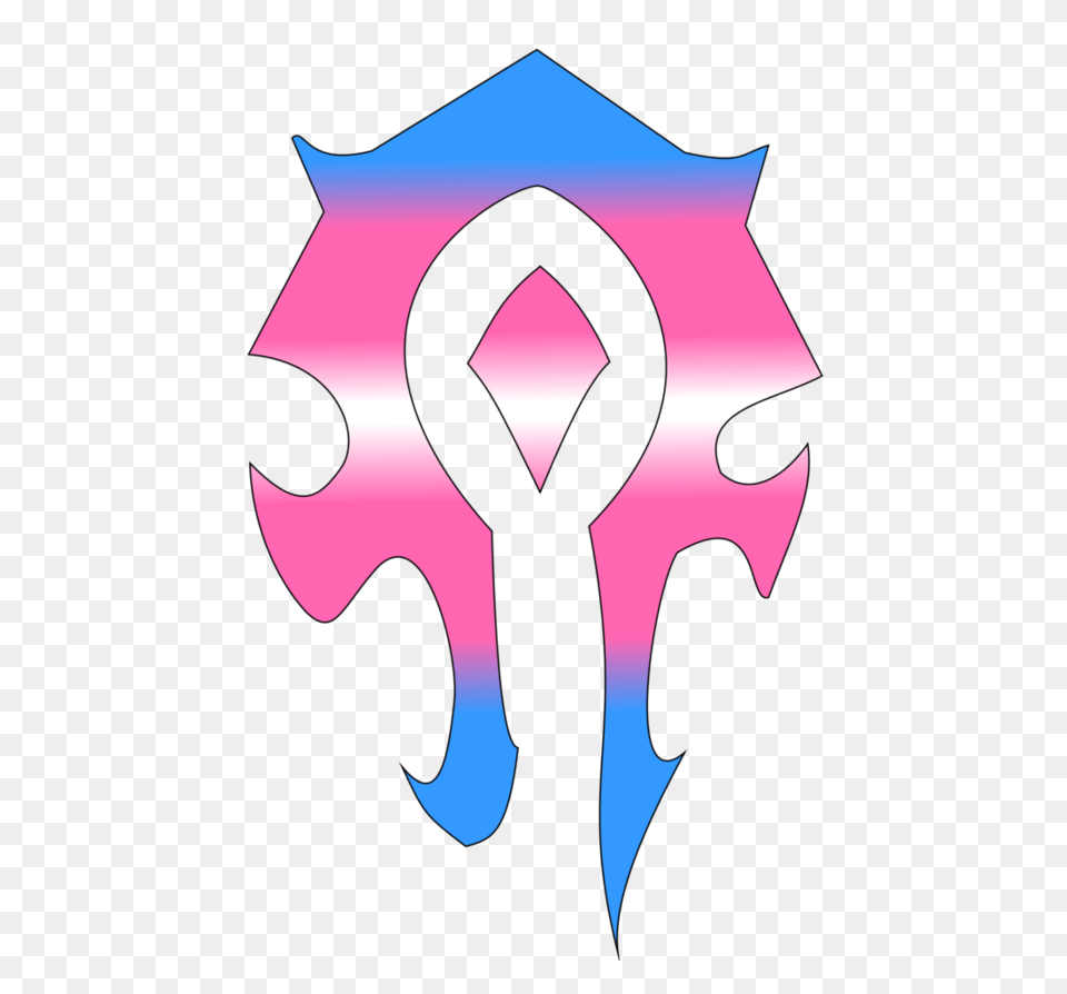 Bright Trans Horde Symbol, Person, Logo Free Png