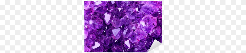 Bright Violet Texture From Natural Amethyst Sticker Perovskite Crystals, Accessories, Gemstone, Jewelry, Ornament Png Image