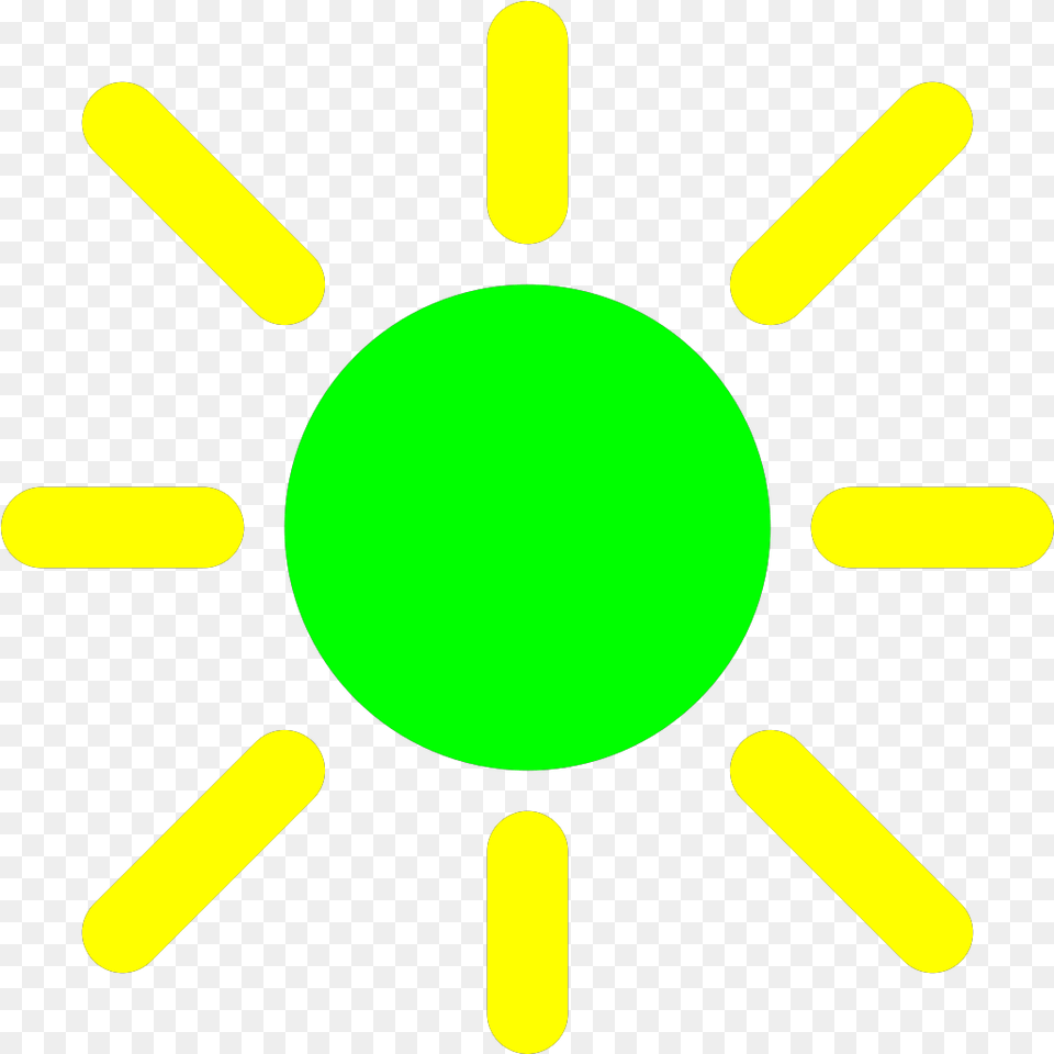 Brightness Control Icon Svg Clip Dot, Light, Green, Appliance, Ceiling Fan Free Png