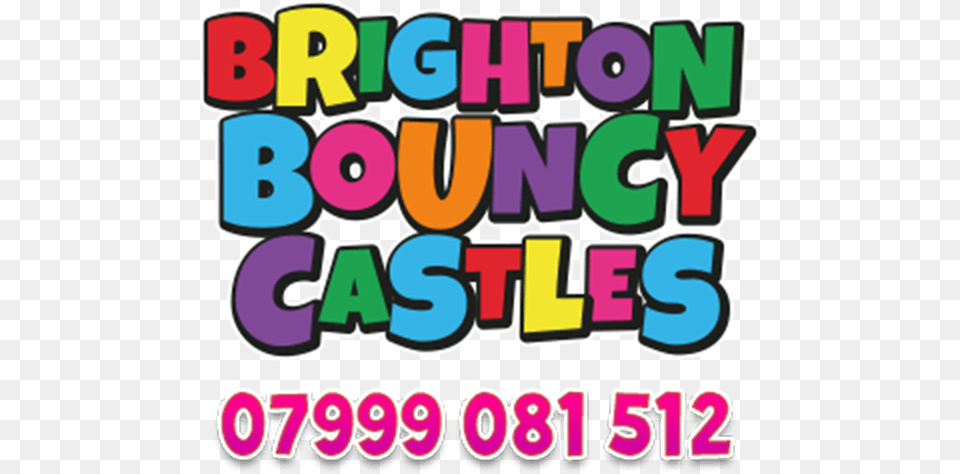 Brighton Bouncy Castle Hire Brighton Bouncy Castles, Text, Dynamite, Weapon, Number Free Transparent Png