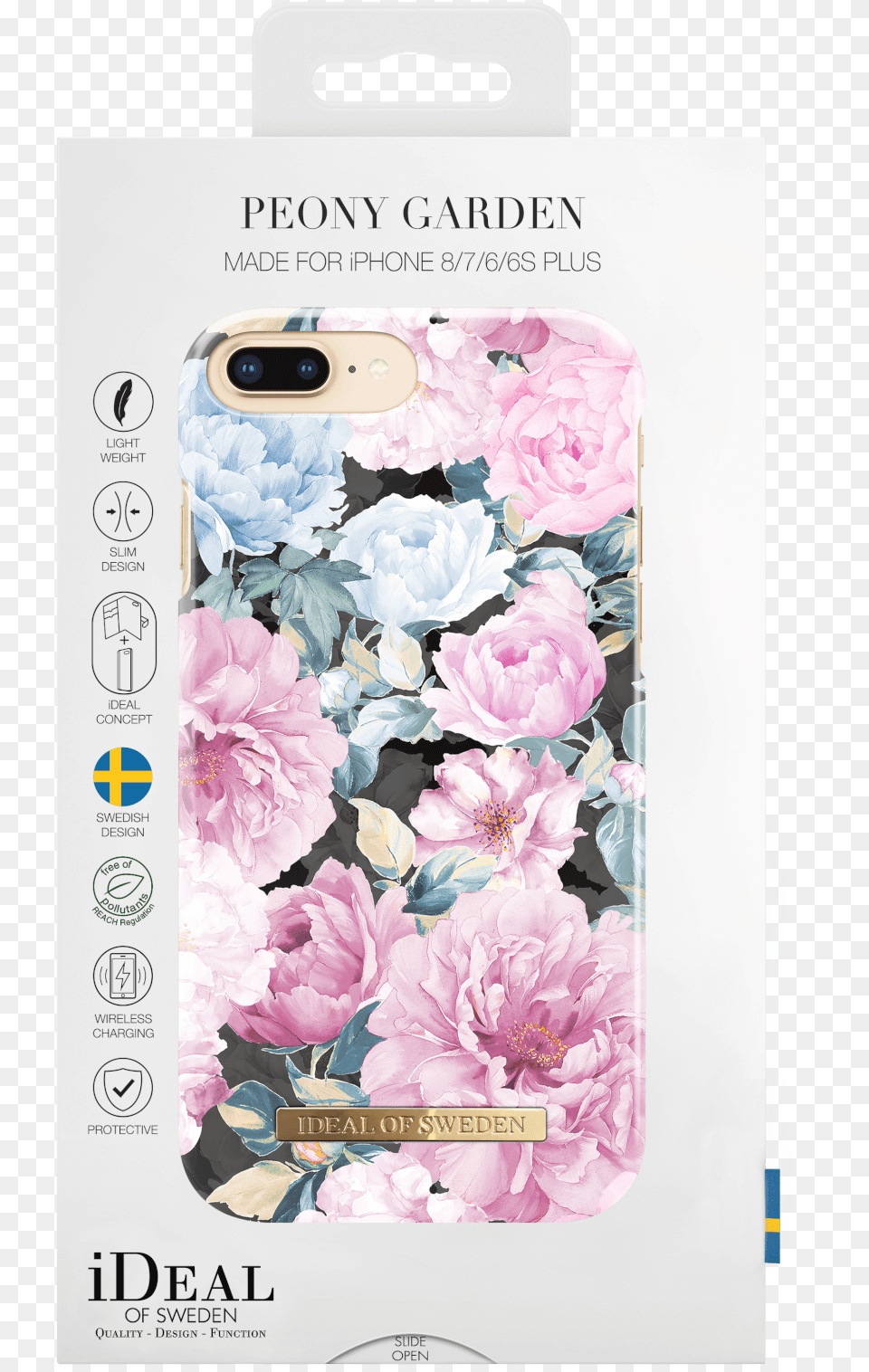 Brightstar Iphone 8 Plus Case Peony Garden Ideal Of Sweden Peony Garden Iphone 8, Flower, Plant, Rose Png