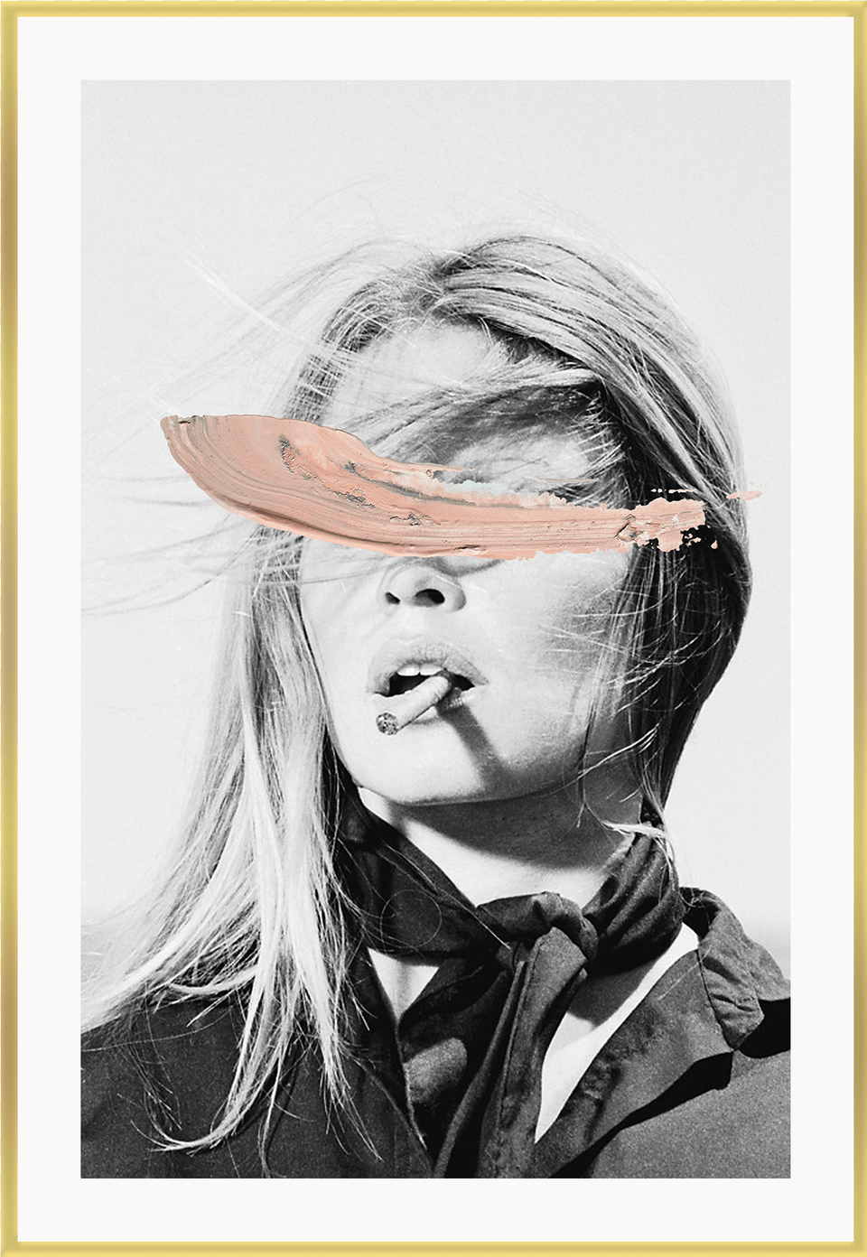 Brigitte Bardot Smoking Poster, Adult, Portrait, Photography, Person Free Transparent Png