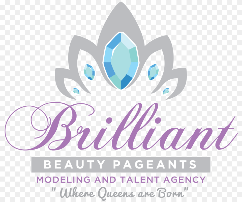 Brilliant Beauty Pageant Logo Graphic Design, Advertisement, Poster, Accessories, Jewelry Free Png Download