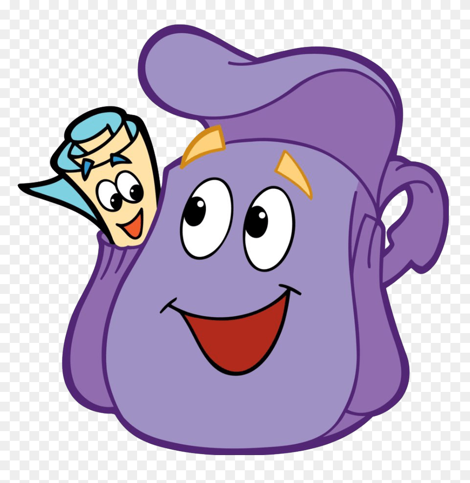 Brilliant Dora Characters Modern Home Cartoon The Explorer, Purple, Face, Head, Person Png Image