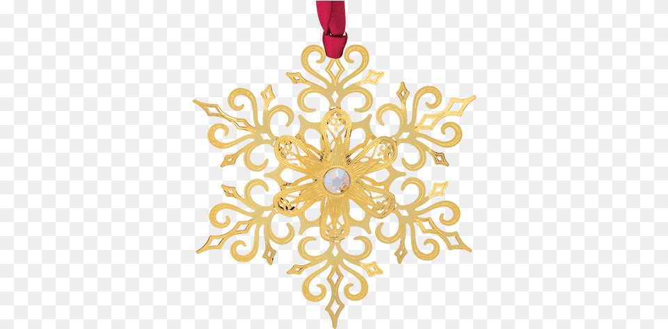 Brilliant Gold Snowflake Design, Accessories, Pendant, Jewelry, Cross Png Image