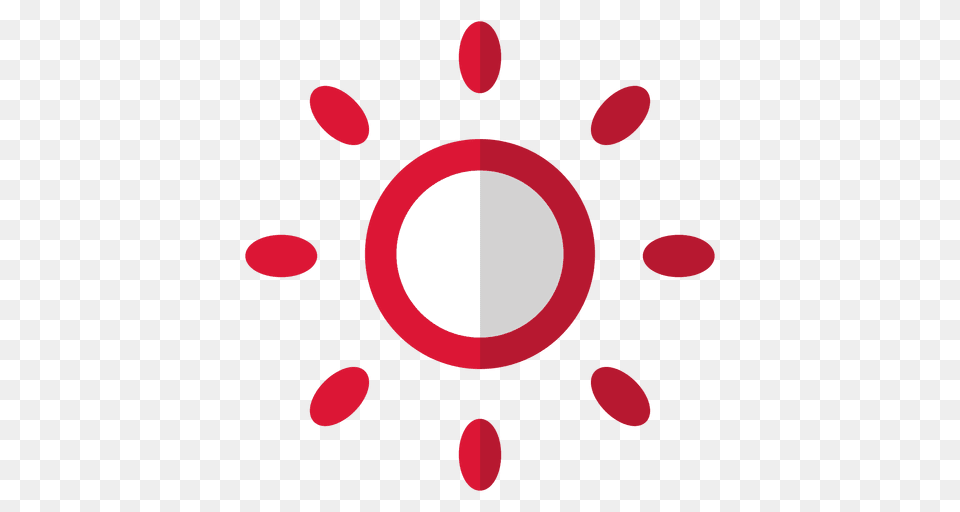 Brillo De Luz Roja, Oval Free Transparent Png