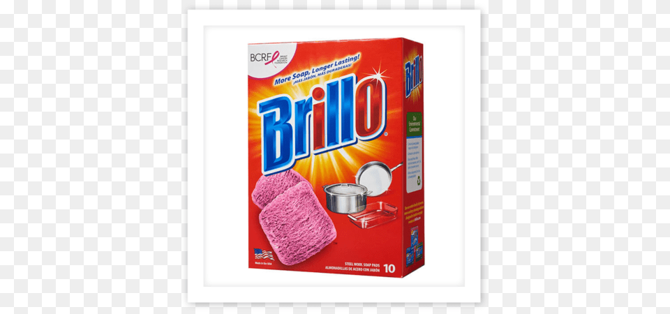 Brillo Pad 10ct Brillo Heavy Duty Steel Silver Wool Scouring Pad, Food, Ketchup Free Png Download