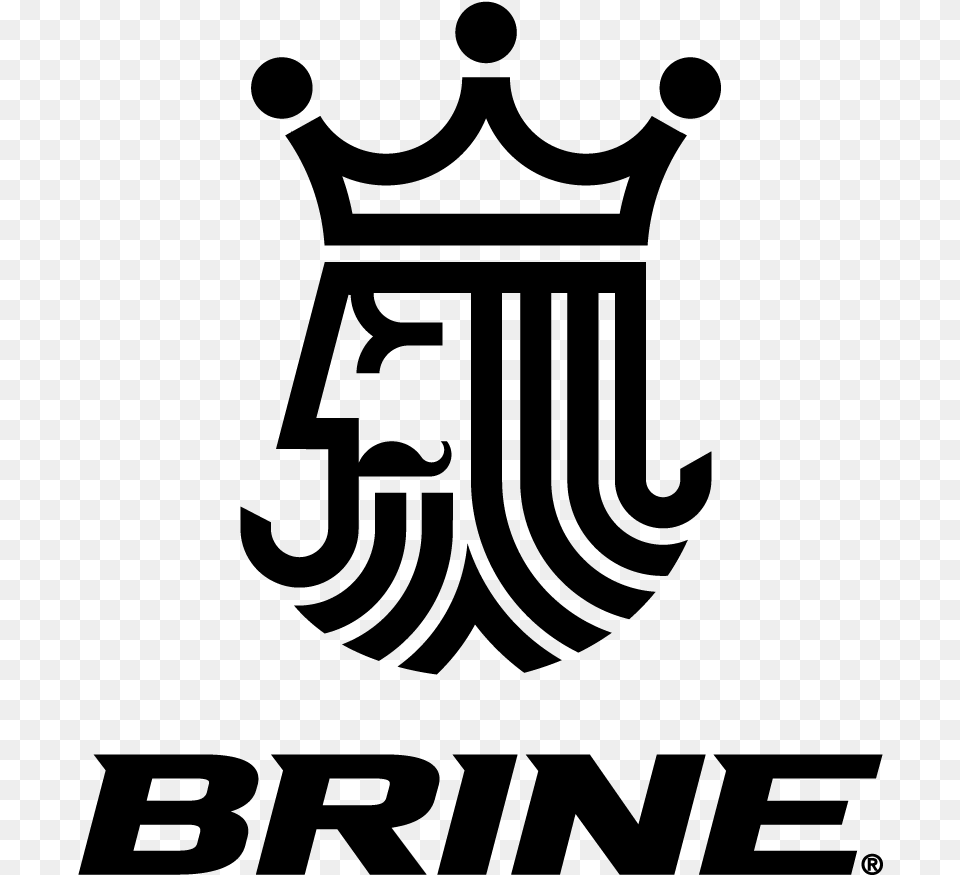 Brine King Logo, Gray Free Transparent Png