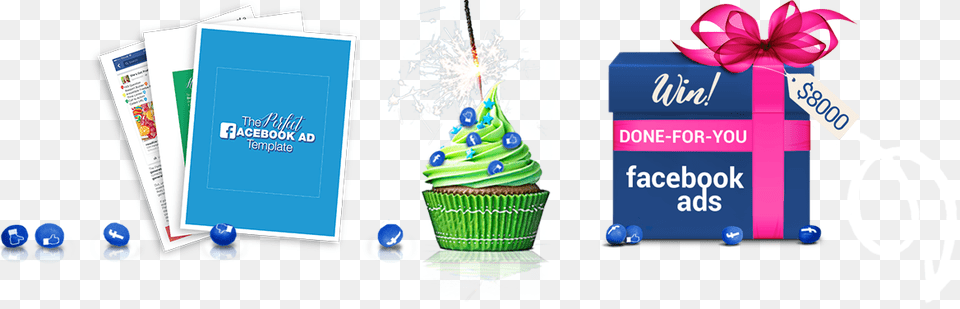Bring In A Flood Of Clients Automatically With Facebook Facebook Me, Advertisement, Poster, Dessert, Food Free Png Download
