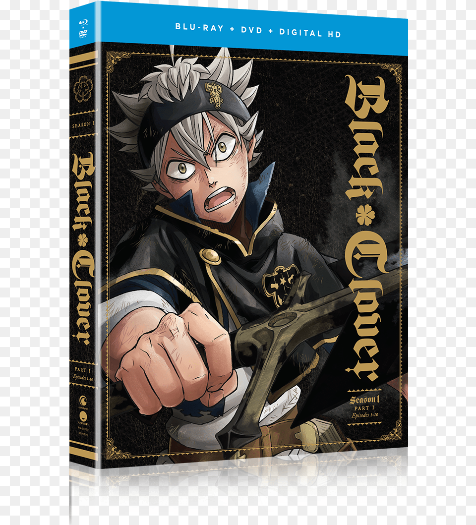 Bring The Magic Home Of Black Clover With Season 1 Black Clover Manga Volumes, Book, Comics, Publication, Baby Free Png Download