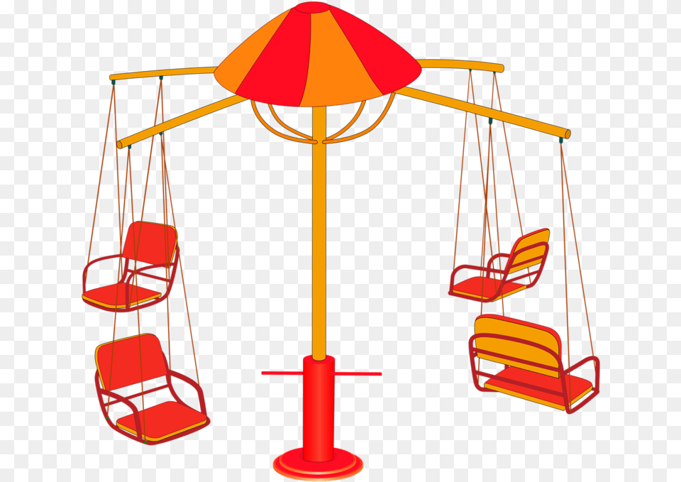 Brinquedo De Parque Amusement Park Vector Clipart Juego De Sillas Voladoras, Chair, Furniture, Toy, Outdoors Png