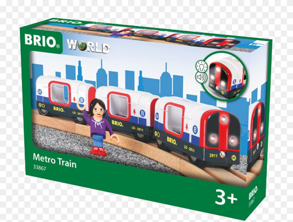 Brio Metro Train, Child, Female, Girl, Person Png Image