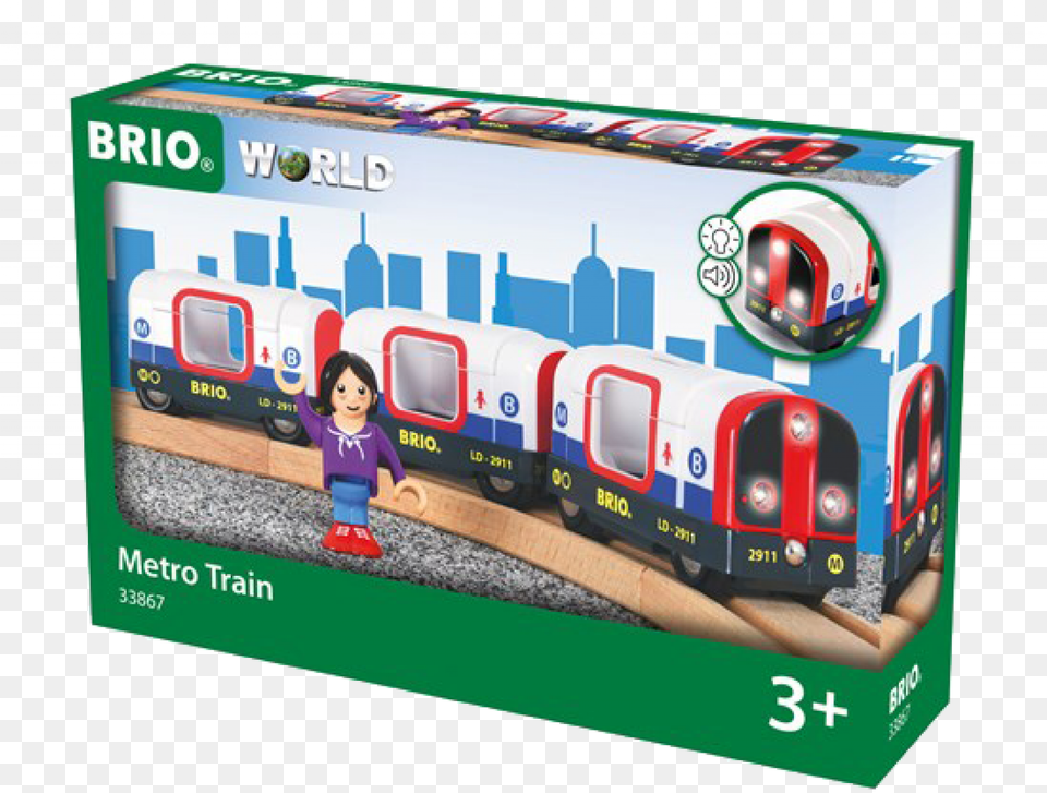 Brio Metro Train Brio Toy Car And Train, Child, Female, Girl, Person Free Png Download