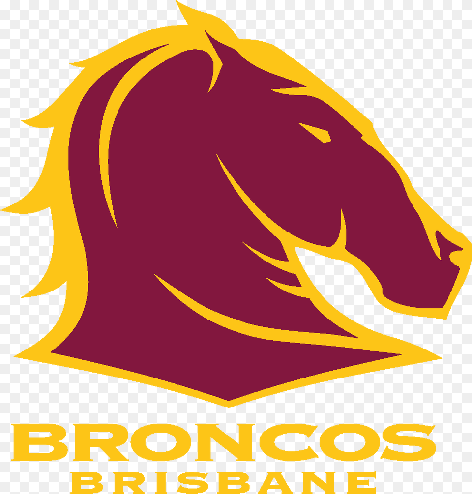 Brisbane Broncos Logo Download Vector Brisbane Broncos Logo, Animal, Fish, Sea Life, Shark Free Transparent Png