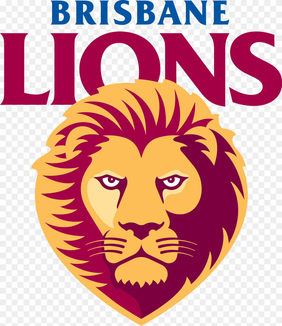 Brisbane Lions Logo, Book, Publication, Person, Face Free Transparent Png
